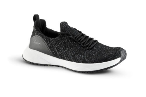 Luzon S-Feel Black with White Sole - Image 10